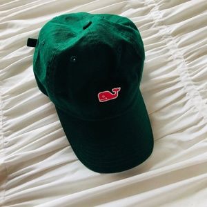 Green Vineyard Vines Baseball Hat